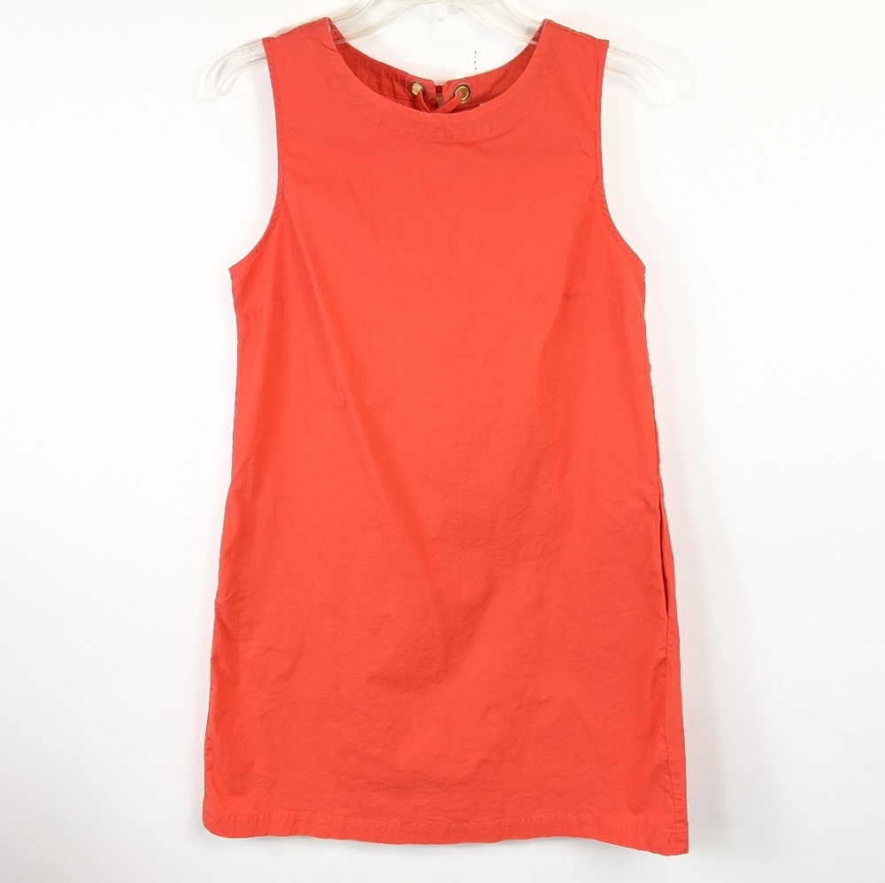 Heyton lace back sleeveless shift dress